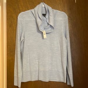 Talbots NWT wool cowl neck sweater SZ M